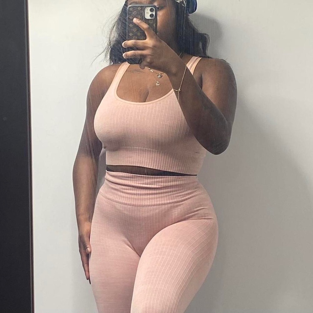 BNWOT Pink Gym /Loungewear set